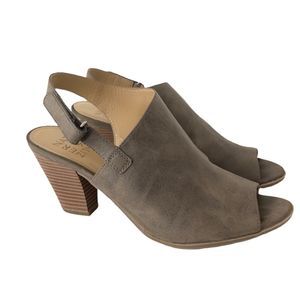 Naturalizer Teagan Faux Leather Heeled Sandals